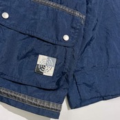 80s 90s HAI SPORTING GEAR ハイスポーティングギア ナイロン ワーク ジャケット M/ネイビー系 メンズ ビンテージ イッセイミヤケ