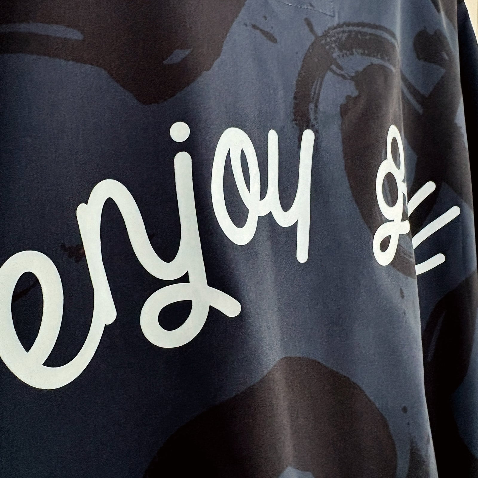 メンズウェア 8G SHOOT CALLIGRAPHY PATTERN S/S PISTE CALLIGRAPHY PATTERN S/S PISTE -NAVY- | 8G SHOOT WEBSTORE