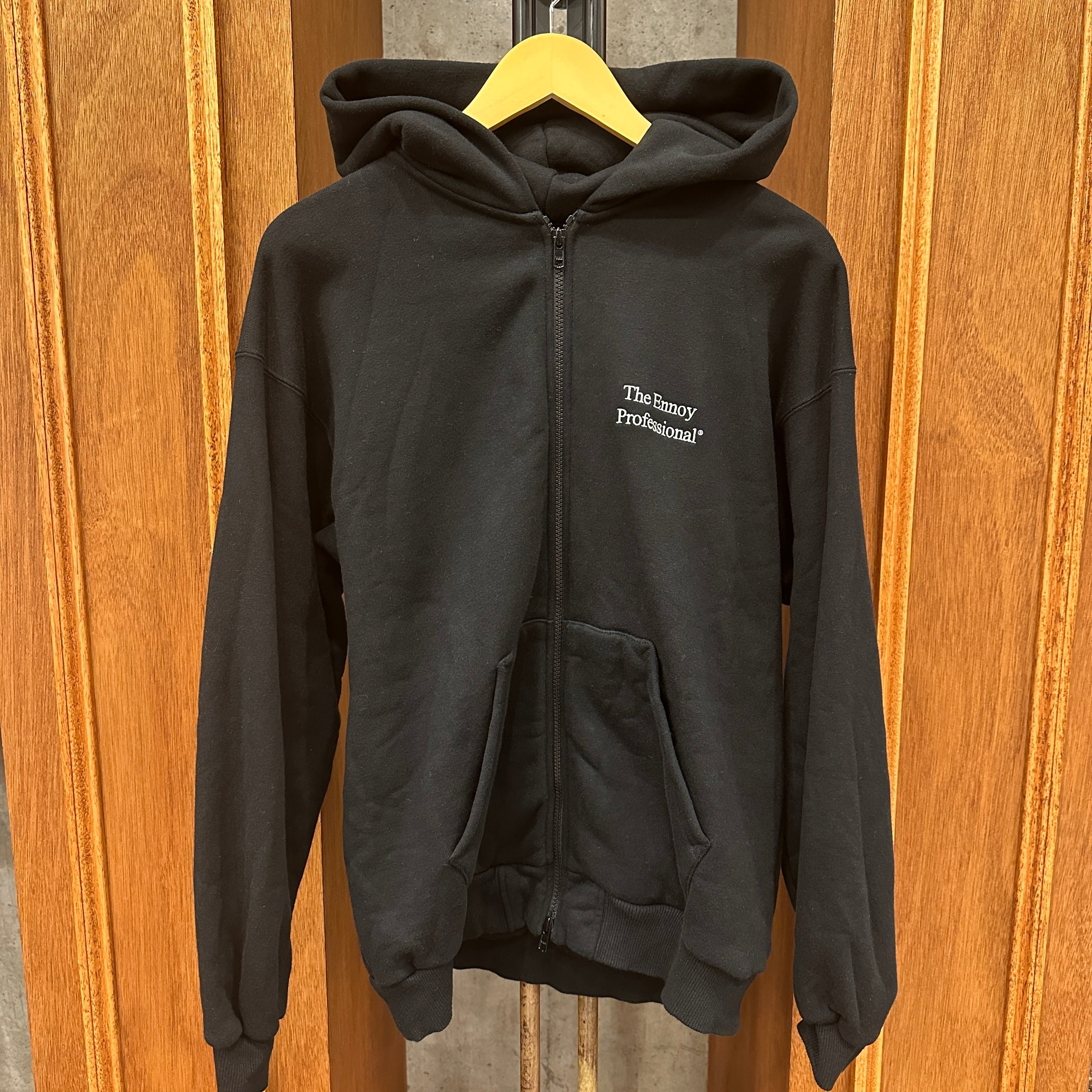 beam様 The Ennoy Professional フーディ ブラック THE ENNOY PROFESSIONAL PARKA DOUBLE ZIP | safarionline