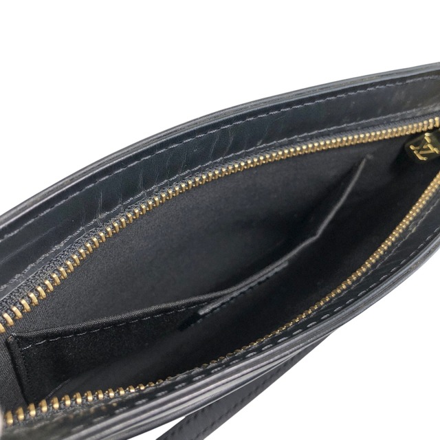 LOUIS VUITTON ルイヴィトン エピ ショルダーバッグ ブラック レザー サルヴァンガ M58982 vintage ヴィンテージ オールド jcjnbh
