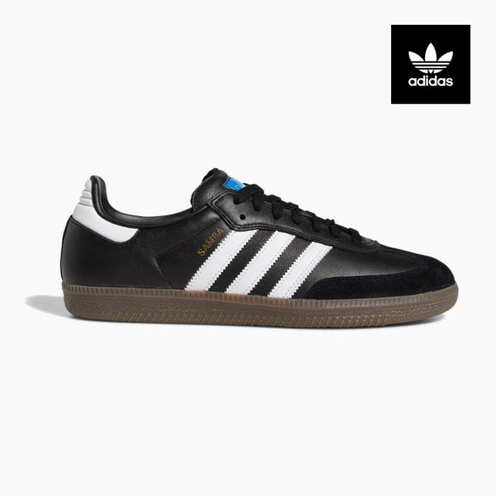 ADIDAS SKATEBOARDING SAMBA ADV GW3159 23.0-29.0 アディダス スケートボーディング サンバADV レザー  黒