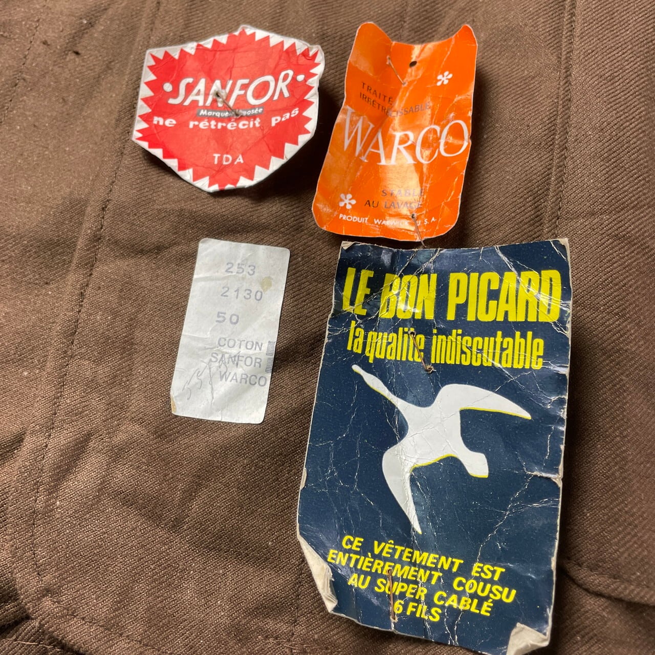 50's フランス ヴィンテージ LE BON PICARD ワークジャケット 50's フランス ヴィンテージ LE BON PICARD ワークジャケット