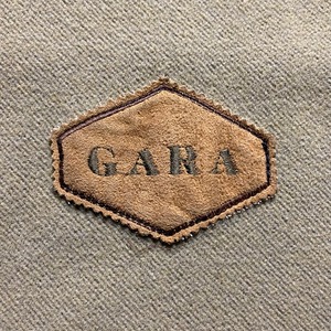 vintage black leather military sampling coat