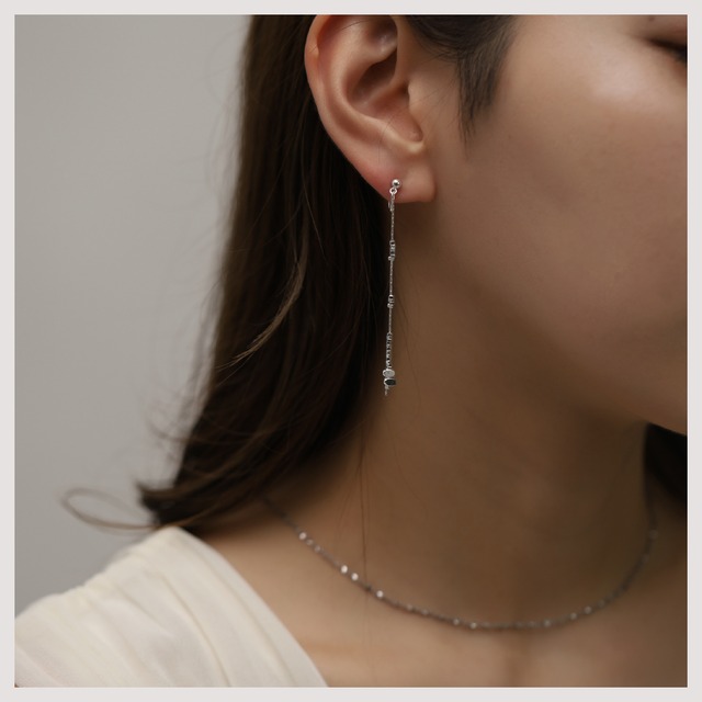 Earring/Pierce -Silver-