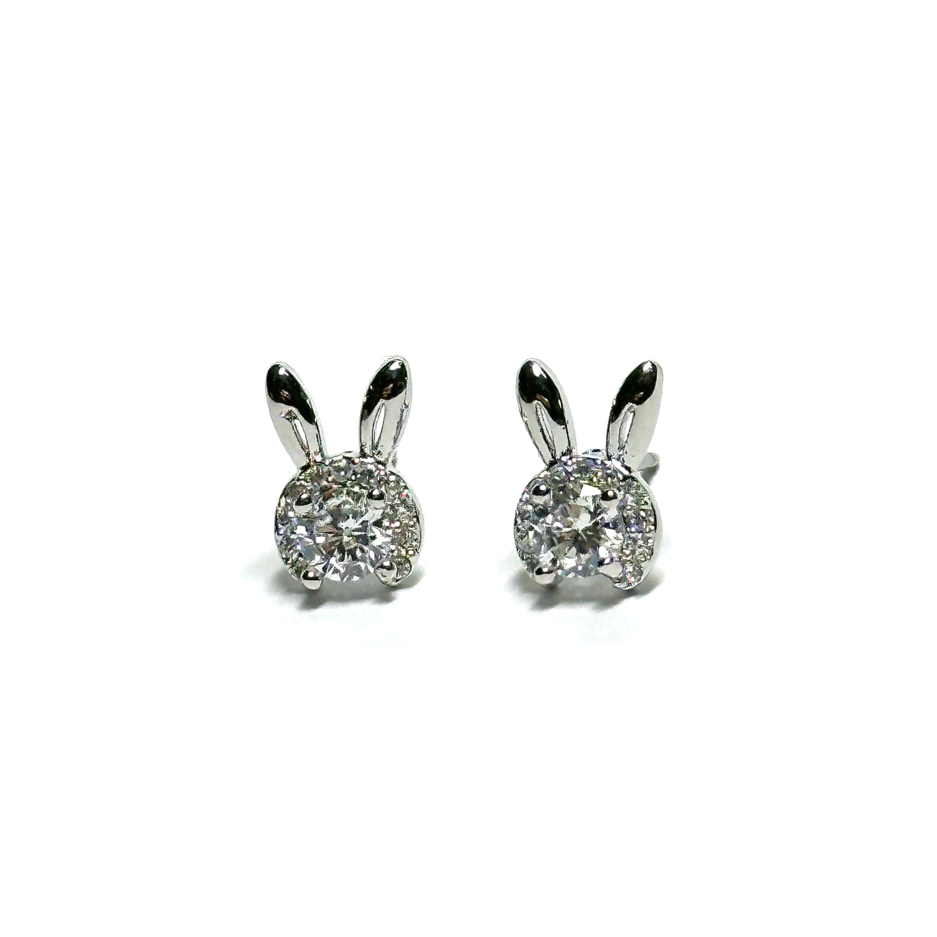 うさぎジルコニアピアス | 【torinica accessories 】トリニカ