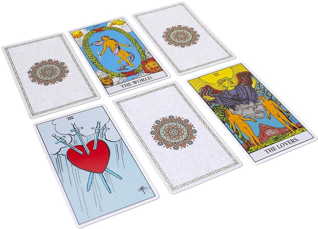 MagicSeer クラシックなタロットカードの定番78枚 タロット占いデッキ 日本語ガイドブック付き ベルベットバッグ