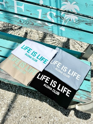 LIFE isオリジナル ラバーロゴTシャツ ¥6,990+tax