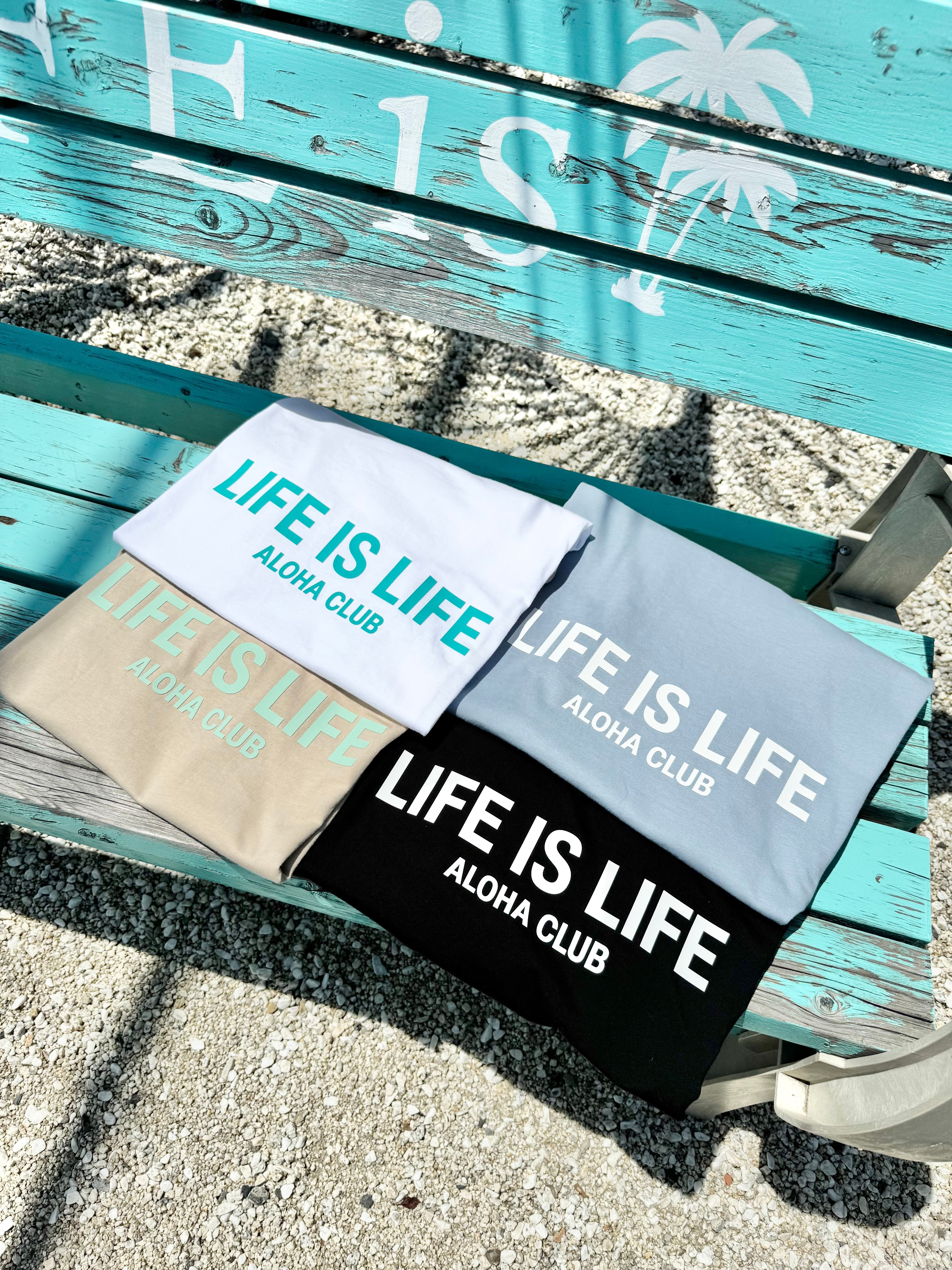 LIFE isオリジナル ラバーロゴTシャツ ¥6,990+tax