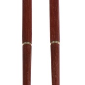 DecLacum 折り畳み箸　木製 携帯箸 キャリーバッグ付き　旅行カトラリー　アウトドア　キャンプ　ハイキング用