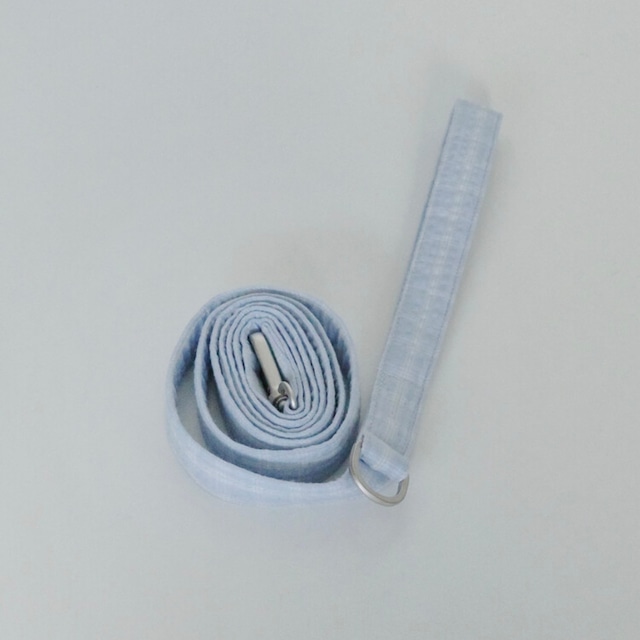【予約】[ OHDIBS ] CAPENESS leash｜NO.17 _Babyblue check