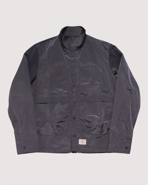RANRA EPITOME SHINY NYLON LS OVERSHIRT