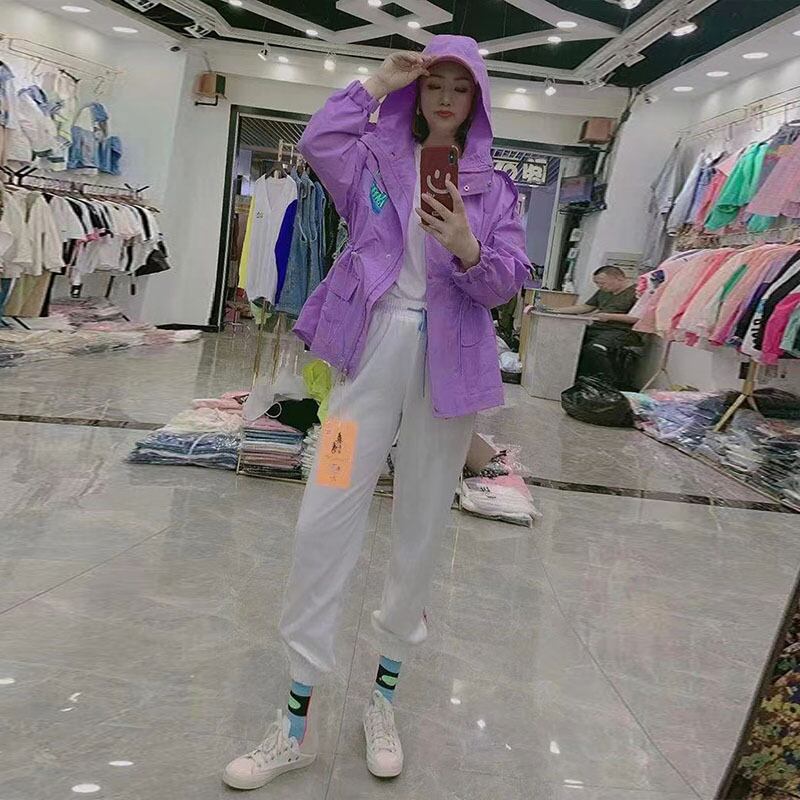 サマーフードウェスト薄手スタイルジャケット 夏物 ヨーロピアン ミックスインファッション30405546954