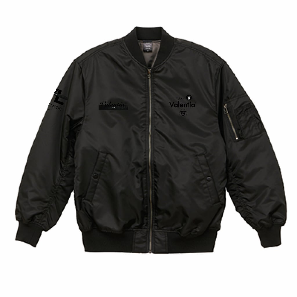 （両面印刷）United Athle タイプ MA-1 ジャケット（中綿入）