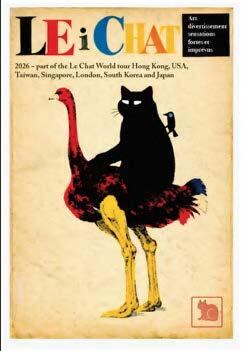 George Bayer "Le Chat world Tour" Original