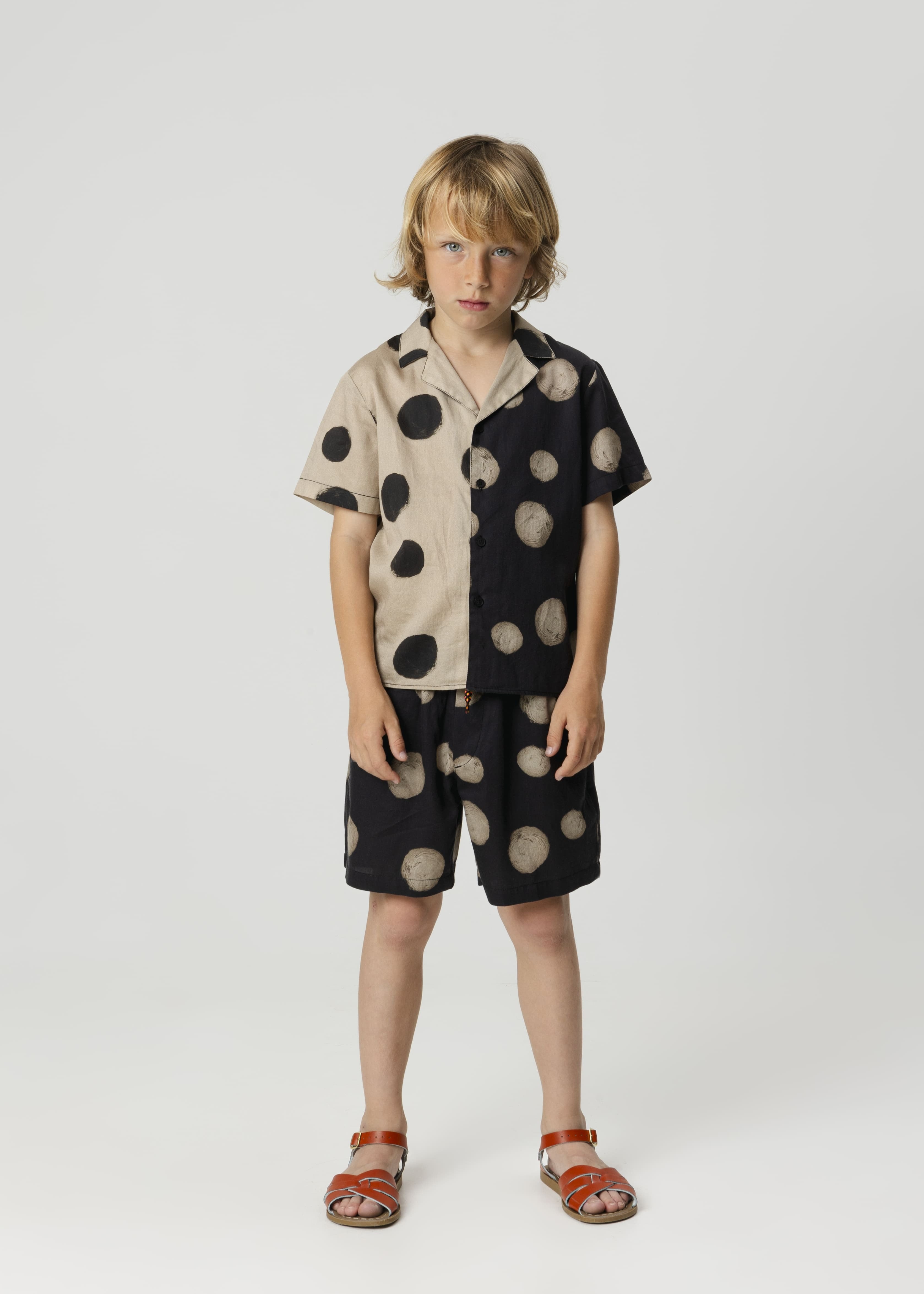 26SS】WOLF&RITA(ウルフアンドリタ)ANSELMO POLKA BLACK(2y/4y/6y/8y