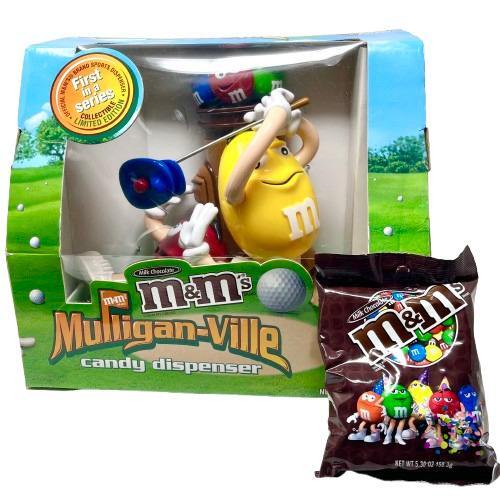 中古】【ほぼ新品】M&M's Mulligan Ville Candy Dispenser BOX入り