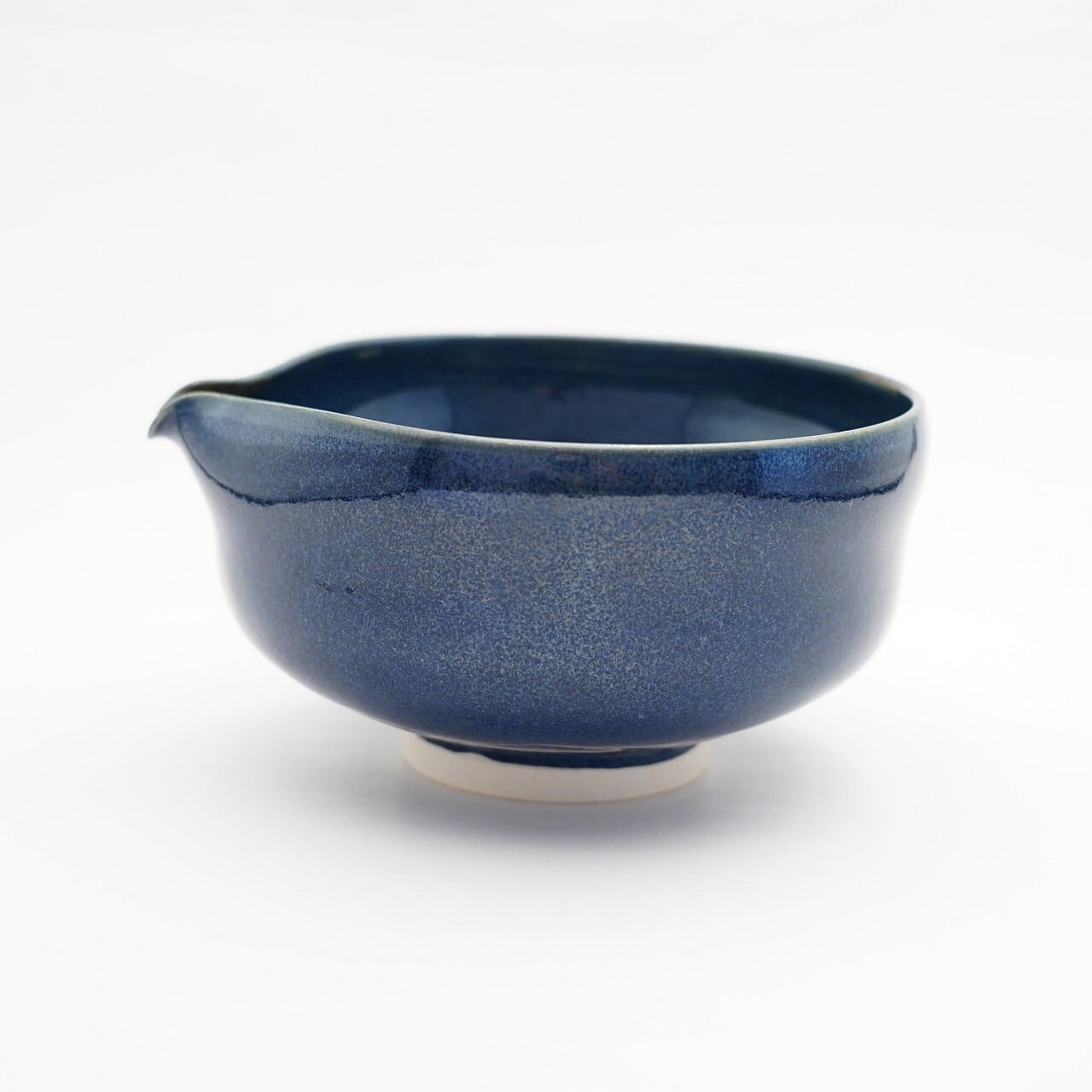 【西 歩希】片口抹茶碗 ブルー