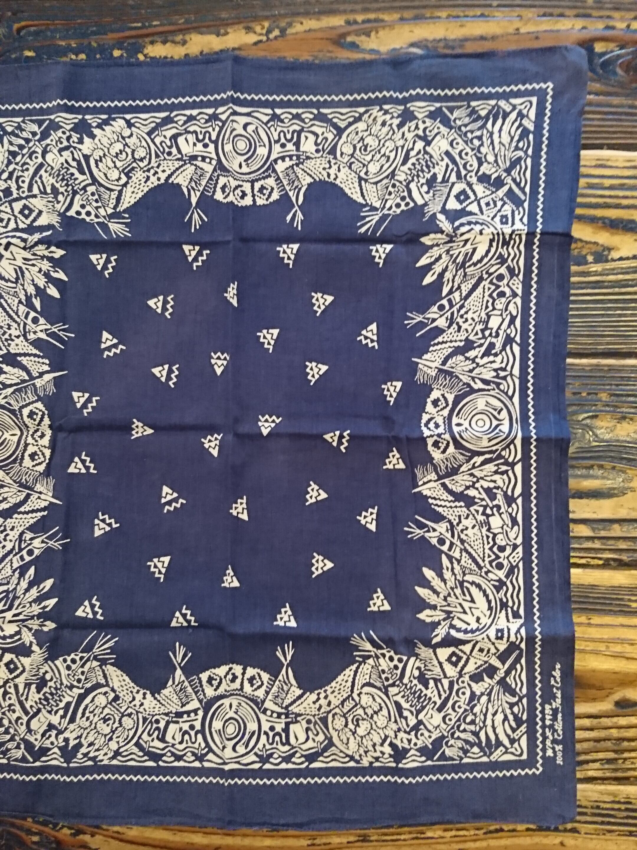 60s VINTAGE BANDANA ④ | BOW & ARROW WEB STORE