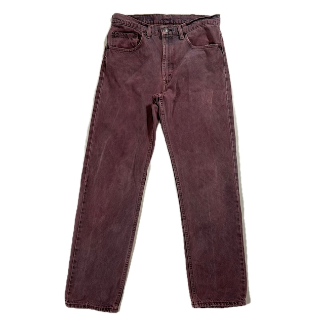 12670 リーバイス 505? カラーデニムパンツ ストレート W32相当