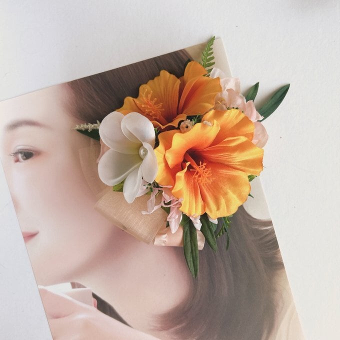 トロピカルブーケ♡南国ブーケ 造花ブーケ 南国をイメージした