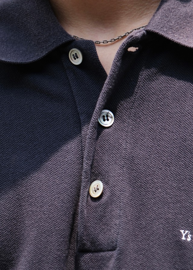 80’s- Y’s for men 3 button polo shirt