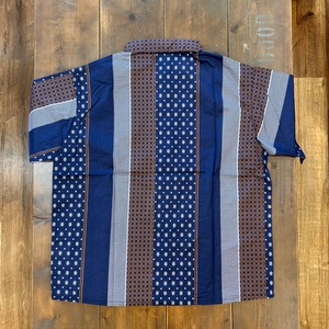 ナスングワム【Nasngwam】Suburb S/S Shirts (navy)