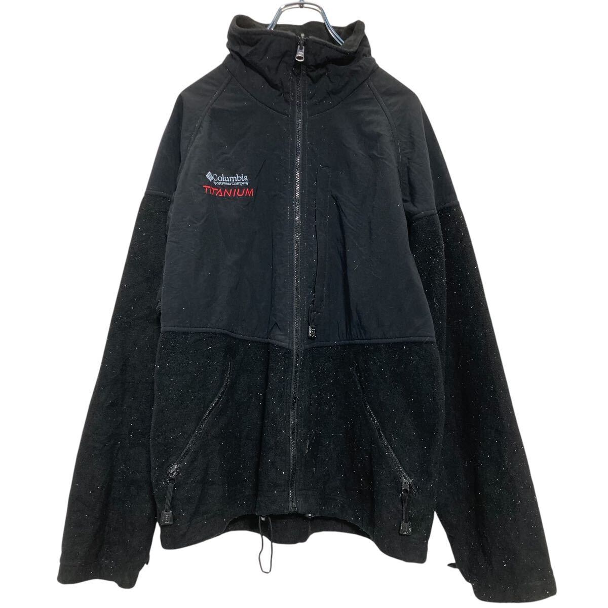 IZOD ハーフジップフリースジャケット XLサイズ ビッグサイズ ブルー