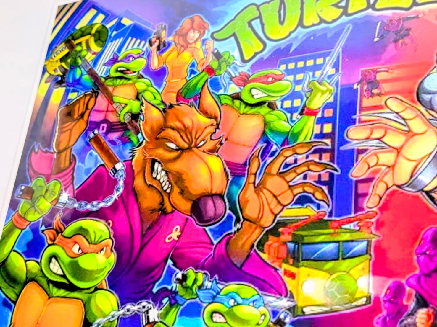 ちょうどいいB4ポスターCP366【ティーンエイジ ミュータント ニンジャ