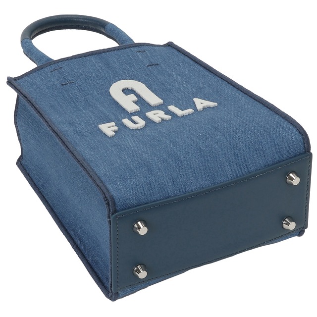 フルラ FURLA WB00831 BX1544 2157S オポチュニティ ミニ トート 2WAY ショルダー・ハンドバッグ クロスボディ デニムブルー レディース OPPORTUNITY MINI TOTE N/S