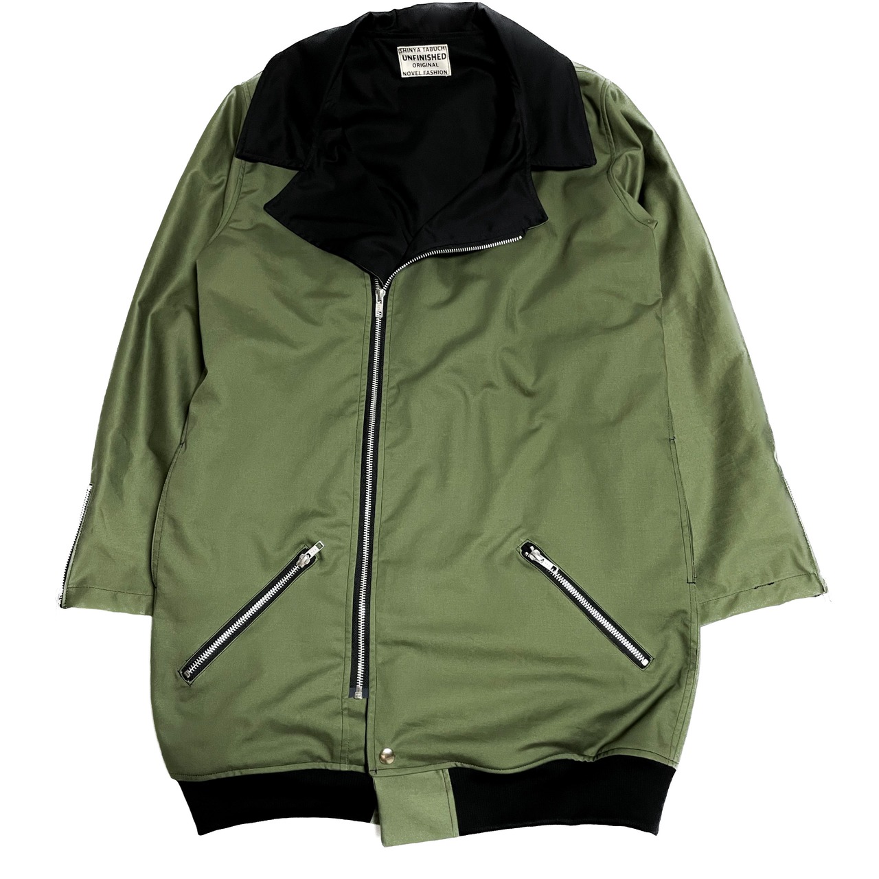 ライダースジャケットコート2023038