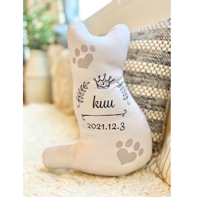 うちの子クッション【トロマット生地】L サイズ