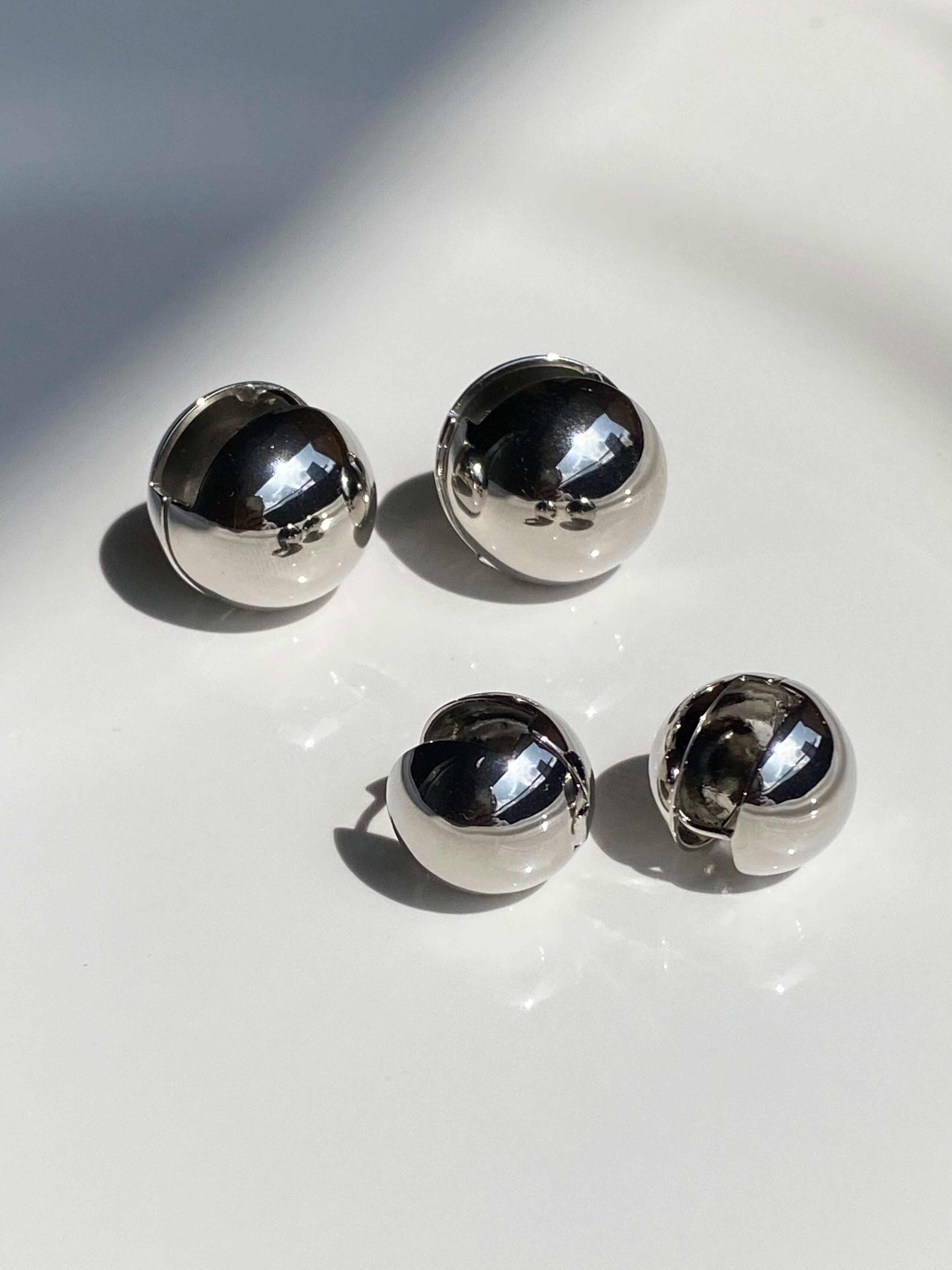 Ball pierce + silver