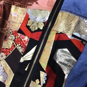 着物デニムジャケットSLEEVE KIMONO DENIM JACKET sleevekimonojk16