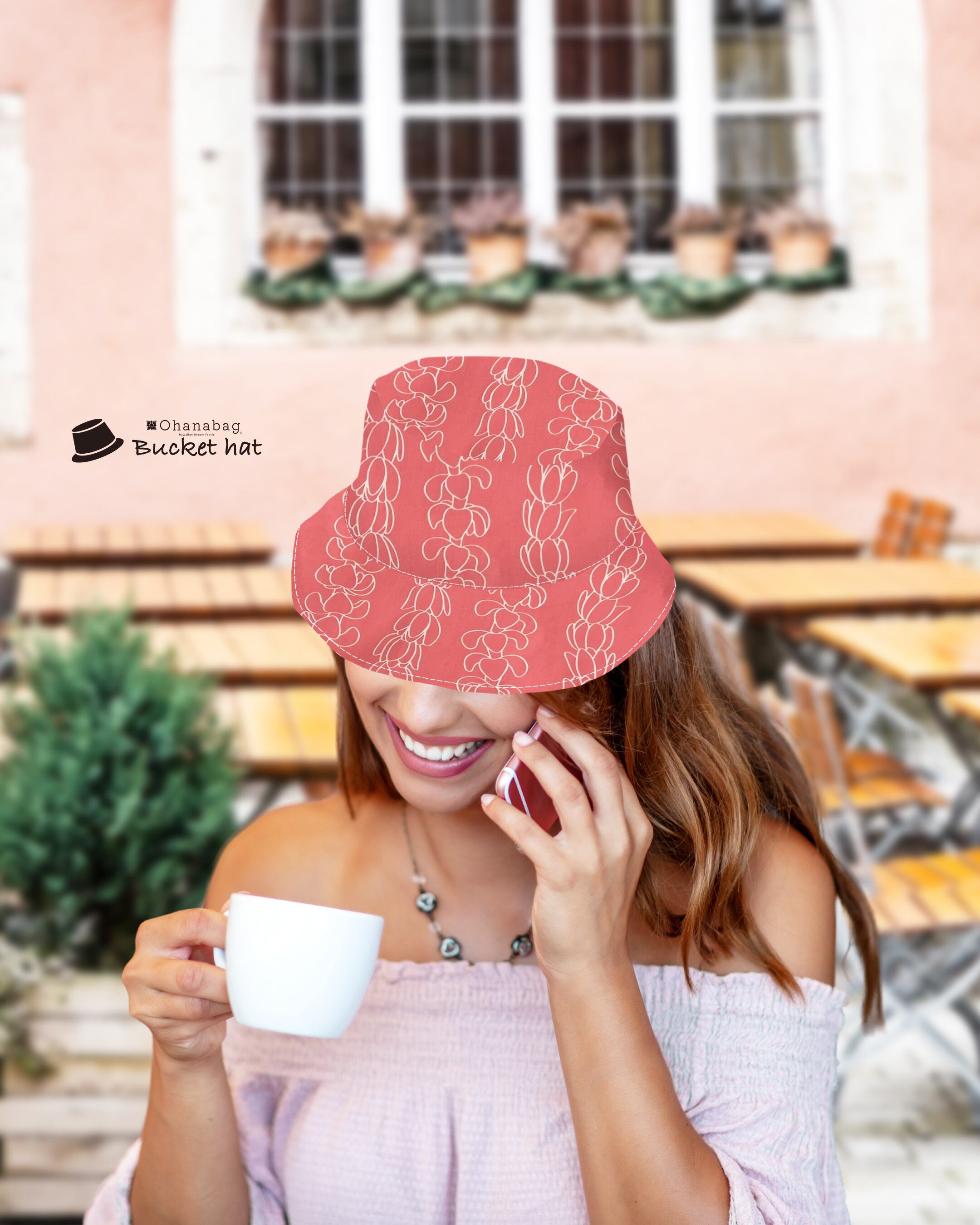 【Hawaiian_Ohana Buckethat|バケットハット】<レイルア>