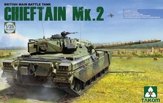 タコム　1/35 チーフテンMk.2 未組立品　TAKOM