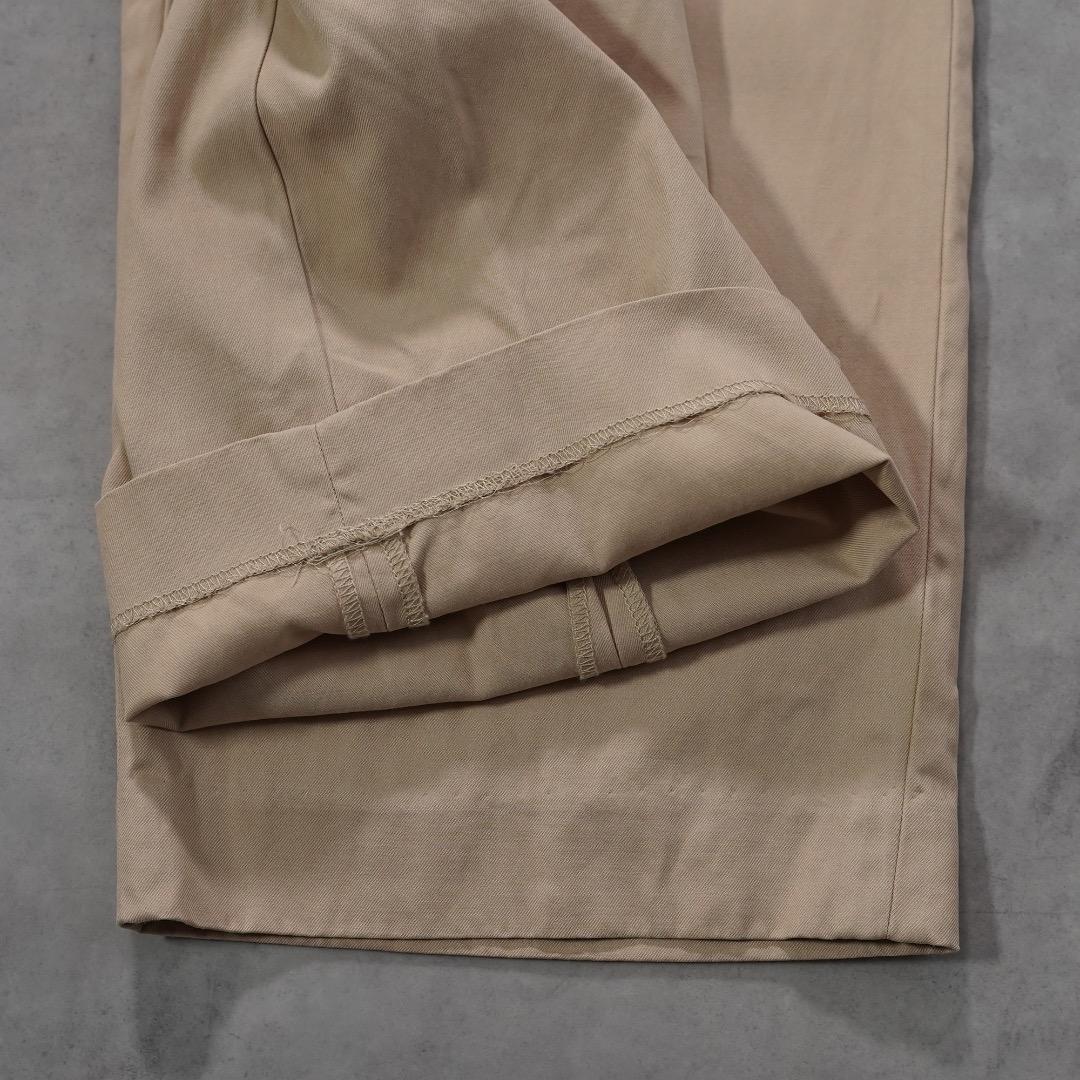 ポロバイ ラルフローレン W36 スラックス ボトム 古着 ベージュ 19116