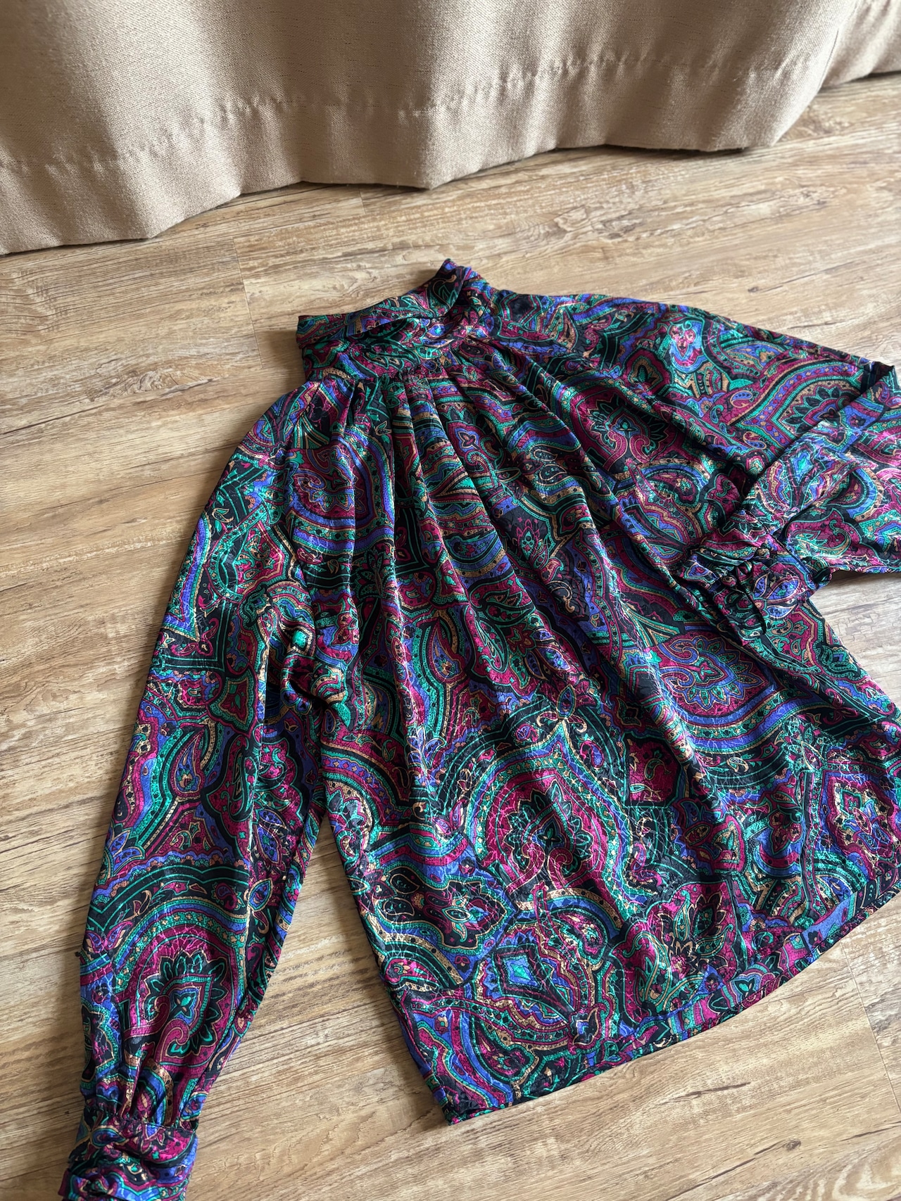 EJHARPER paisley pattern shirt-5116-1