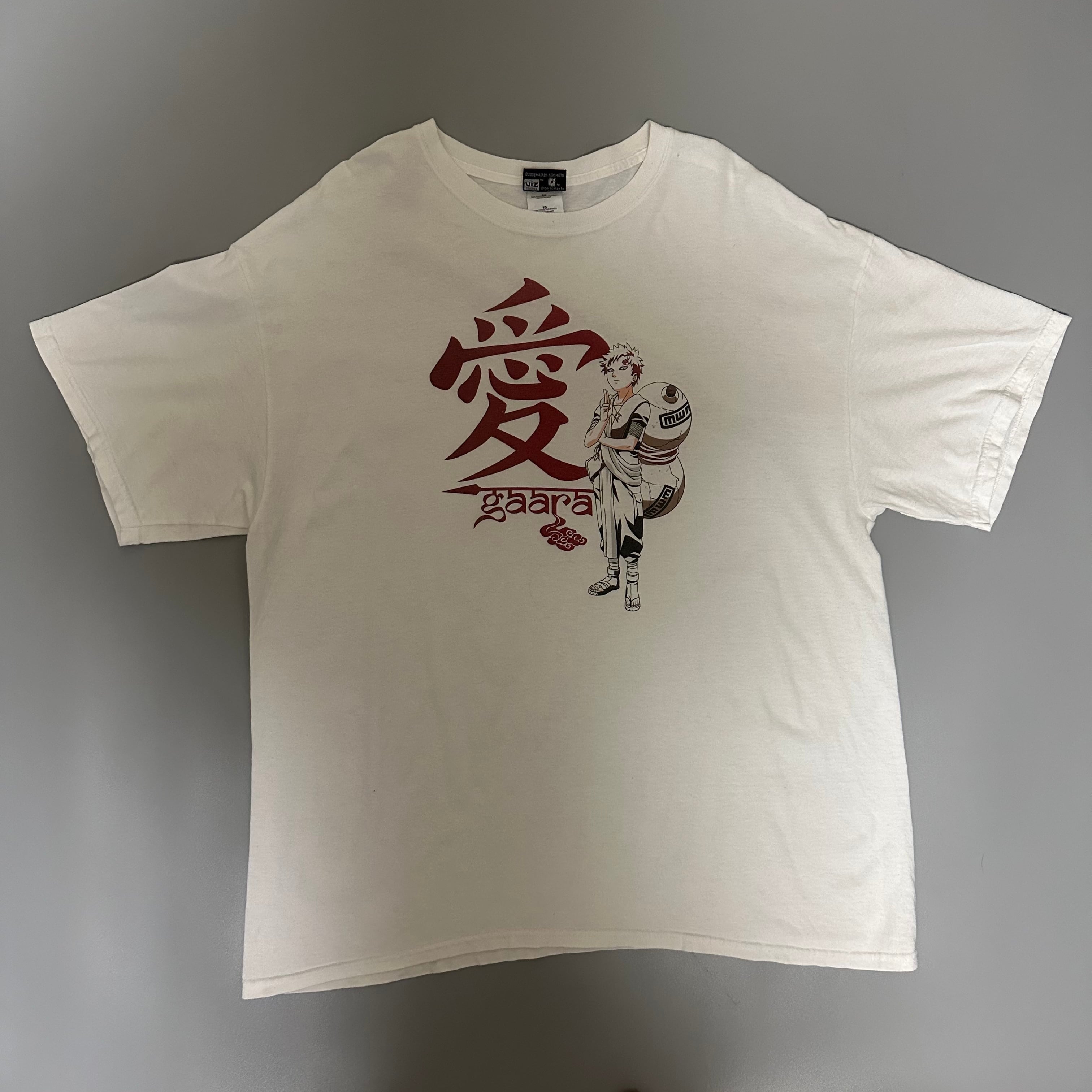 ナルト　我愛羅　ヴィンテージTシャツ　2002オフィシャル