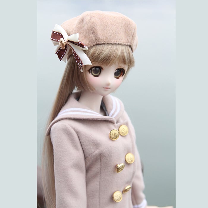 WY168 BJD 1/3　ドール衣装 セーラー服　4点セット ハンドメイド