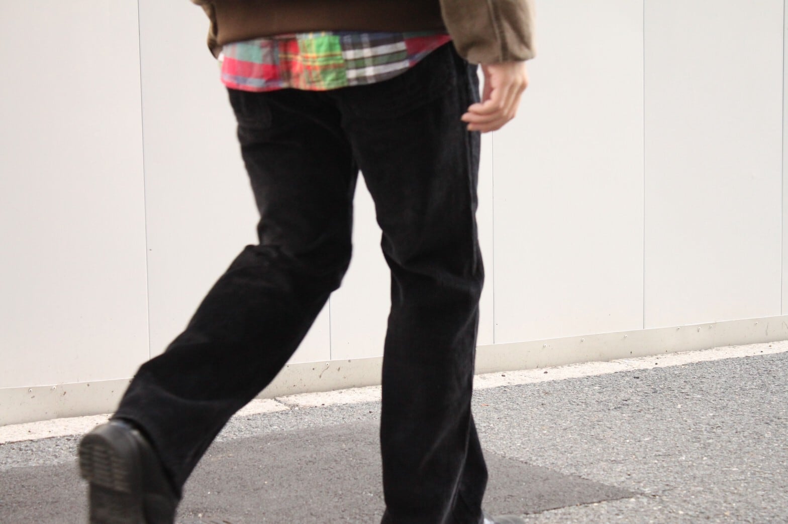 Old Corduroy Loose Pants