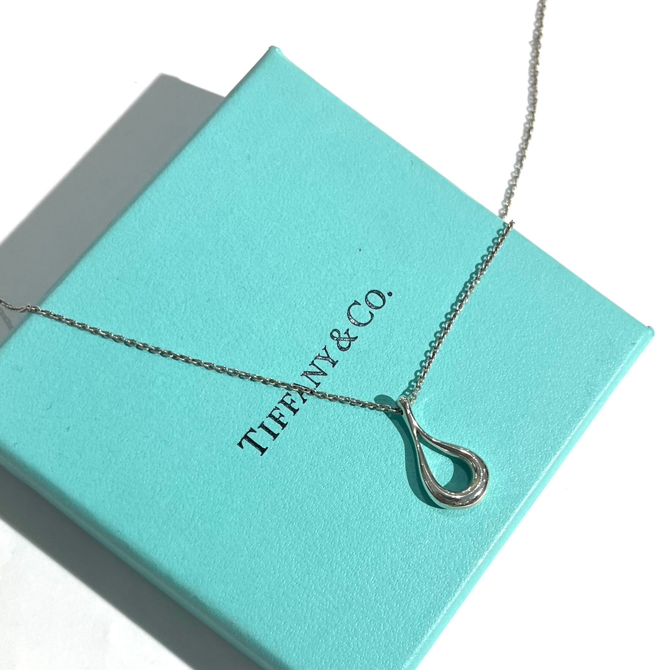 限定価格【TIFFANY&CO.】2075美しい曲線美 オープンティアドロップ