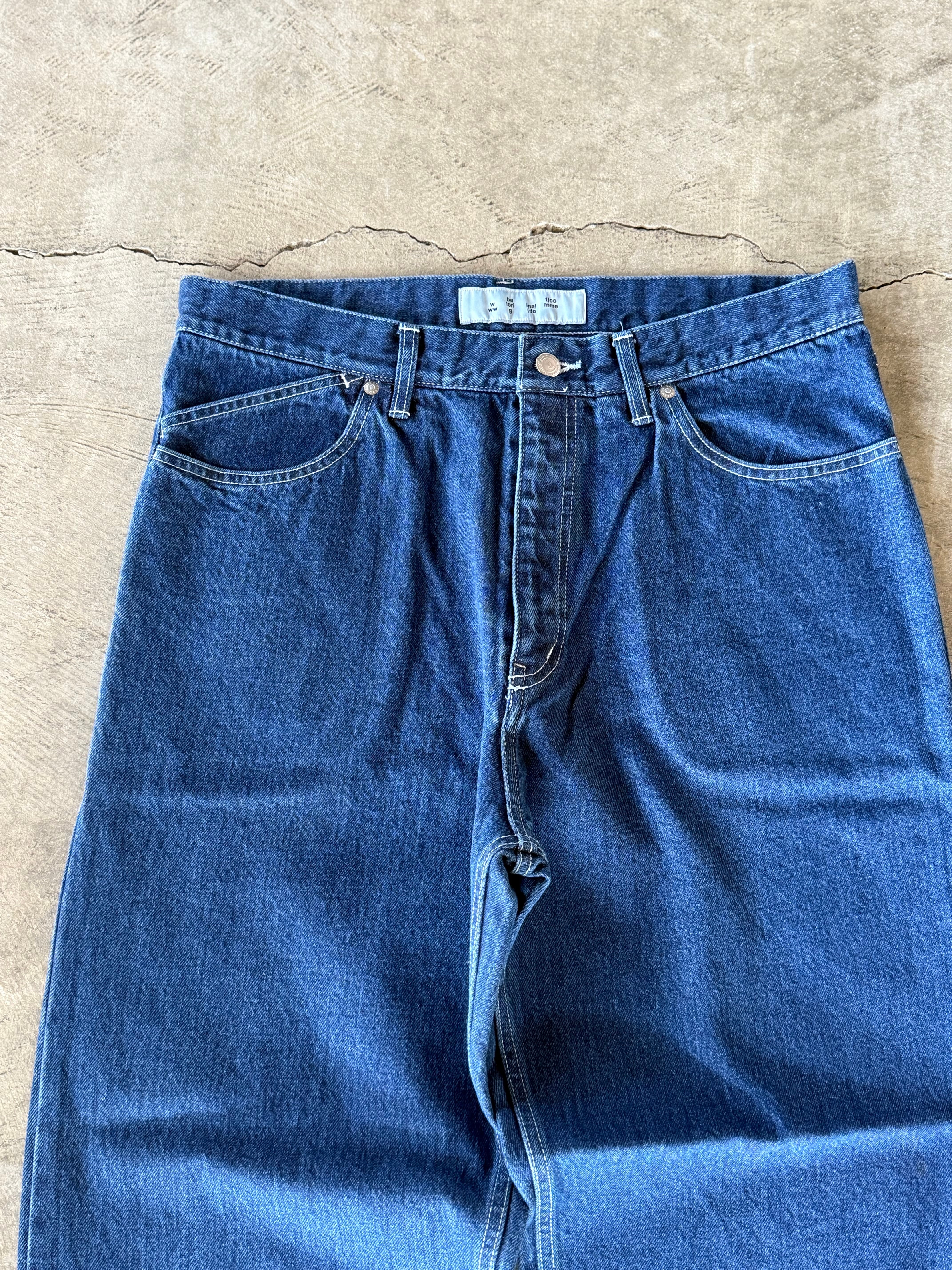 BAL【12OZ STRAIGHT LEG 5P WASHED JEAN】 | LARGE LAB TOWN