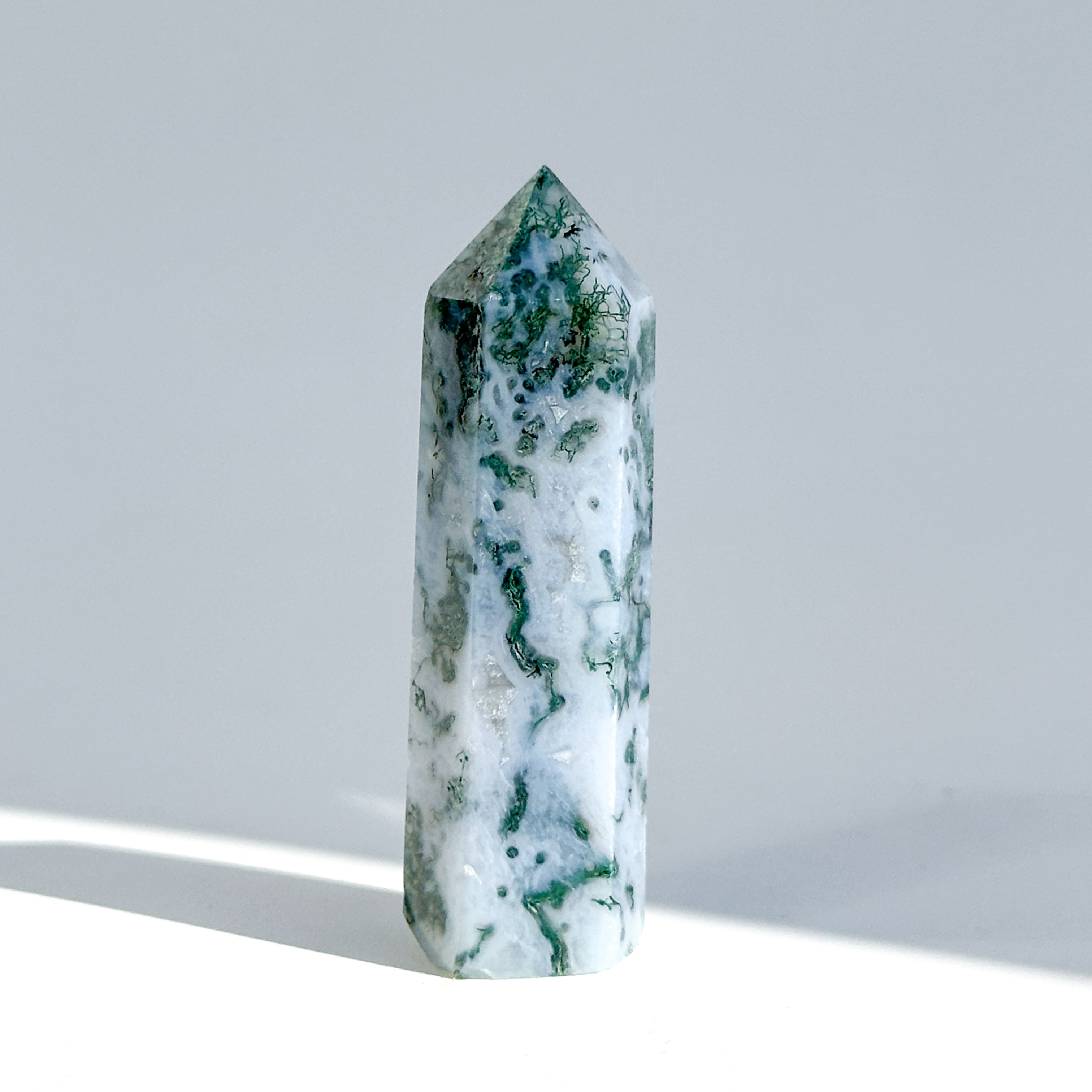 モスアゲート タワー11◇ Moss Agate ◇天然石・鉱物・パワーストーン
