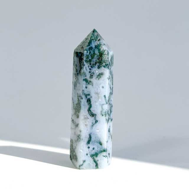 モスアゲート タワー11◇ Moss Agate ◇天然石・鉱物・パワーストーン・インテリア