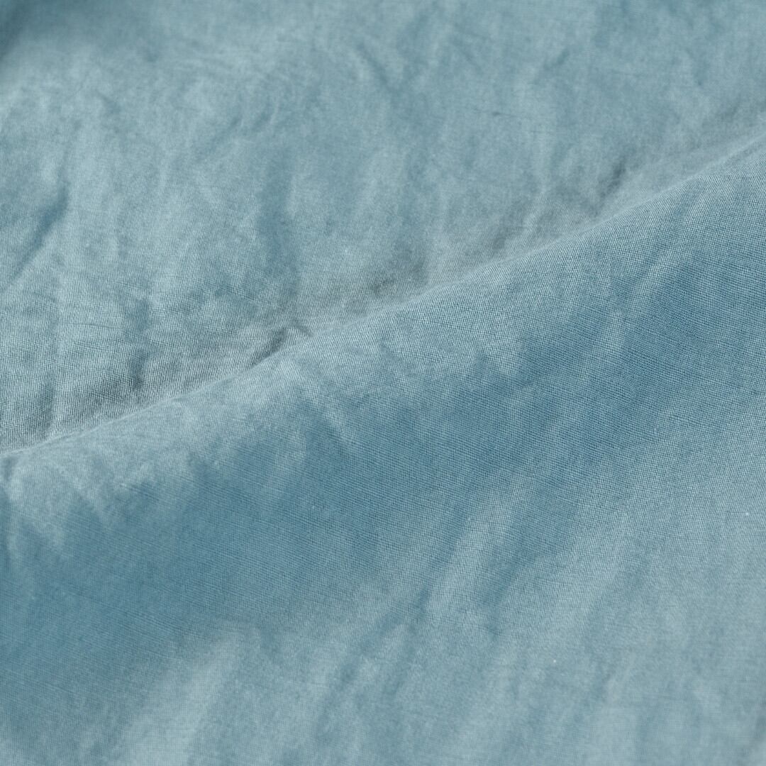 prit プリット コットンリネンウェザーテーパードイージーパンツ・スレート ハリの有る高密度生地を使ったテーパードシルエット