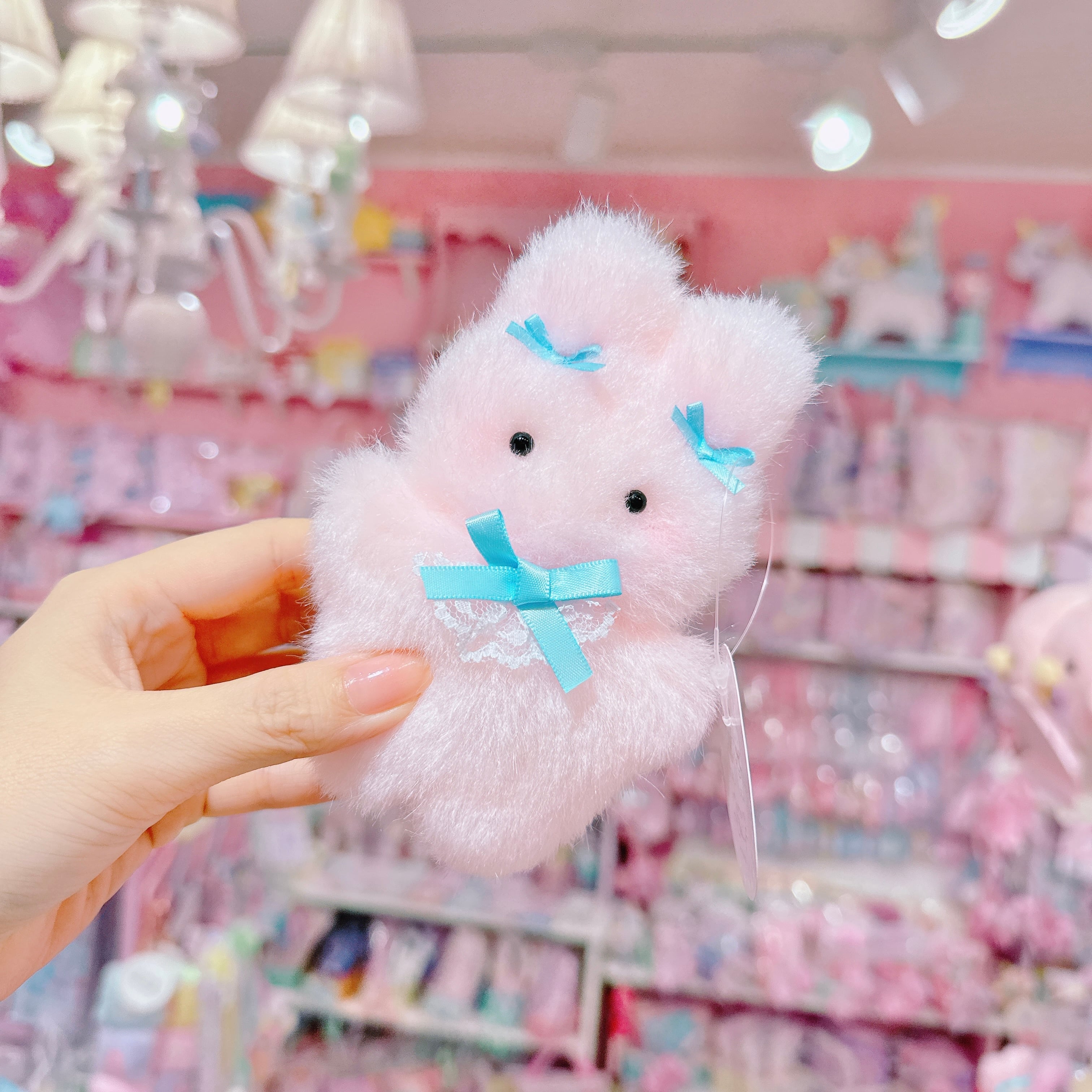 【H7】15-7ひとみしりましゅまろうさぎさんぬいぐるみ