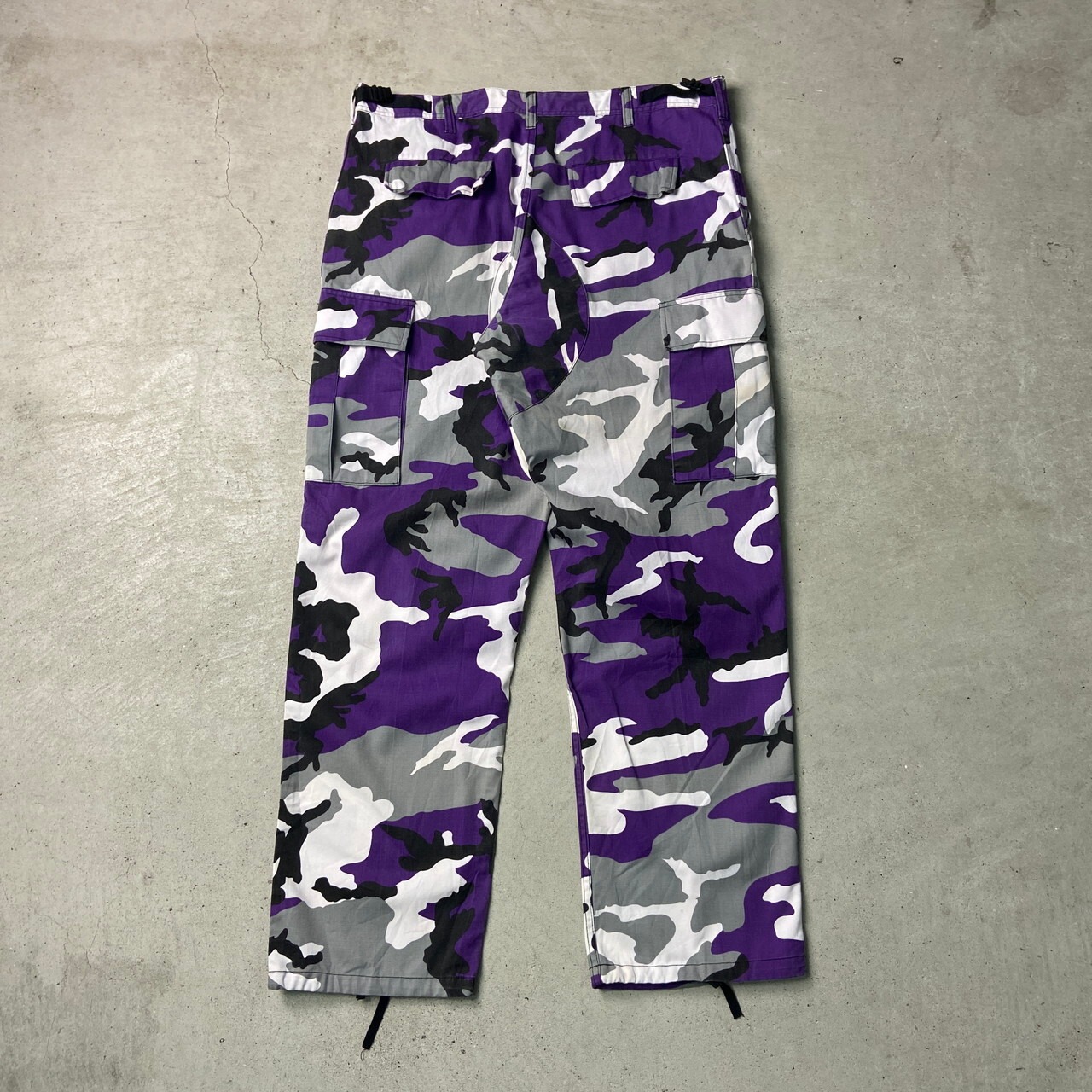 00年代 民間品 カーゴパンツ シティーカモ 迷彩 BDU ミリタリーパンツ 