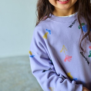 «予約»«ジュニアサイズあり»«Boneoune» フラワースウェット 2colors