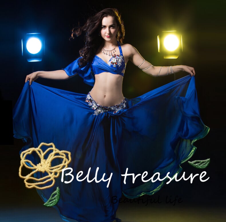 ベリーダンス オーダーメイド衣装 4色 WZY2631 | Belly Treasure®︎