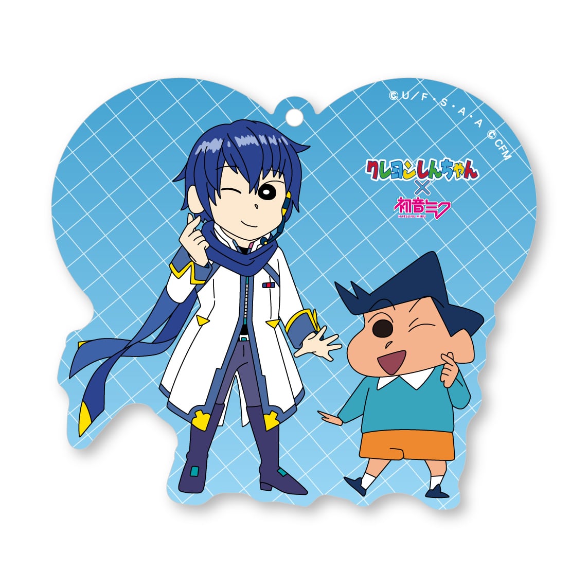 ハート型アクリルキーホルダー KAITOと風間くん | CURIOUSTORE